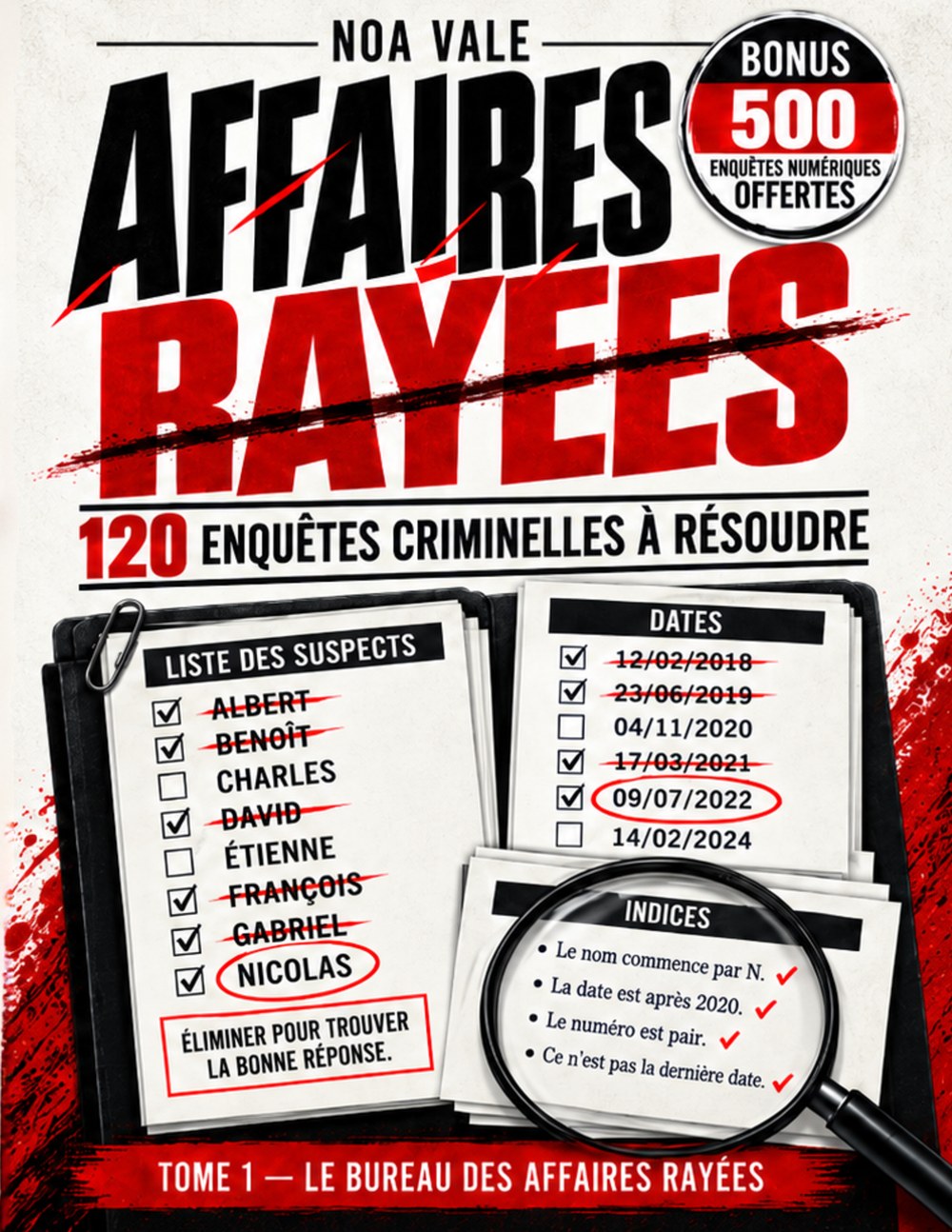 Couverture — Affaires rayées