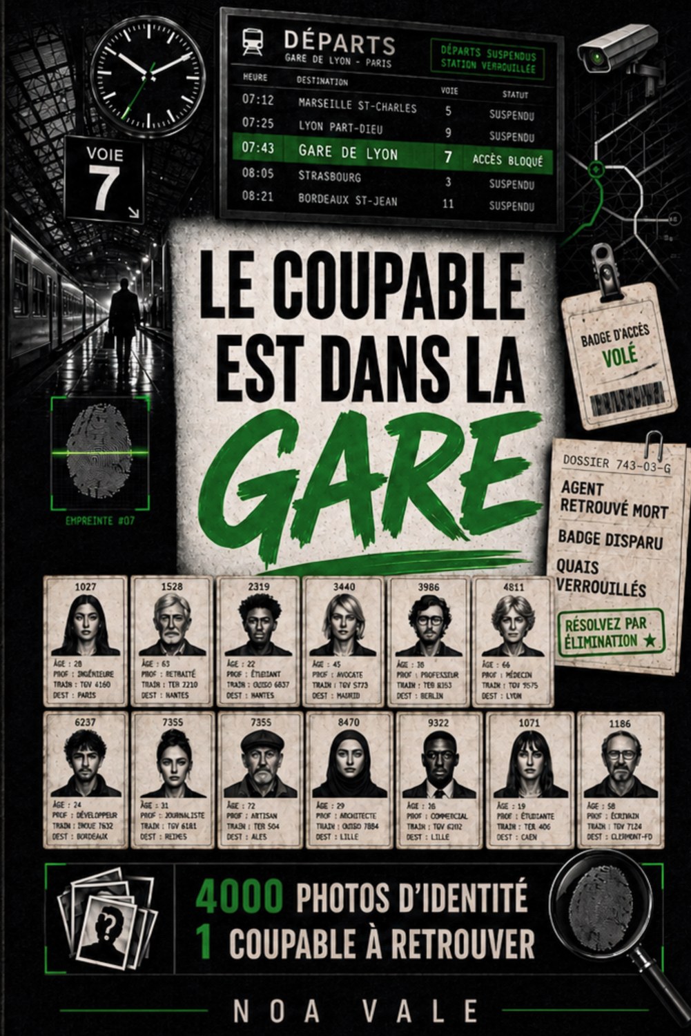 Couverture — Le Coupable est dans la Gare