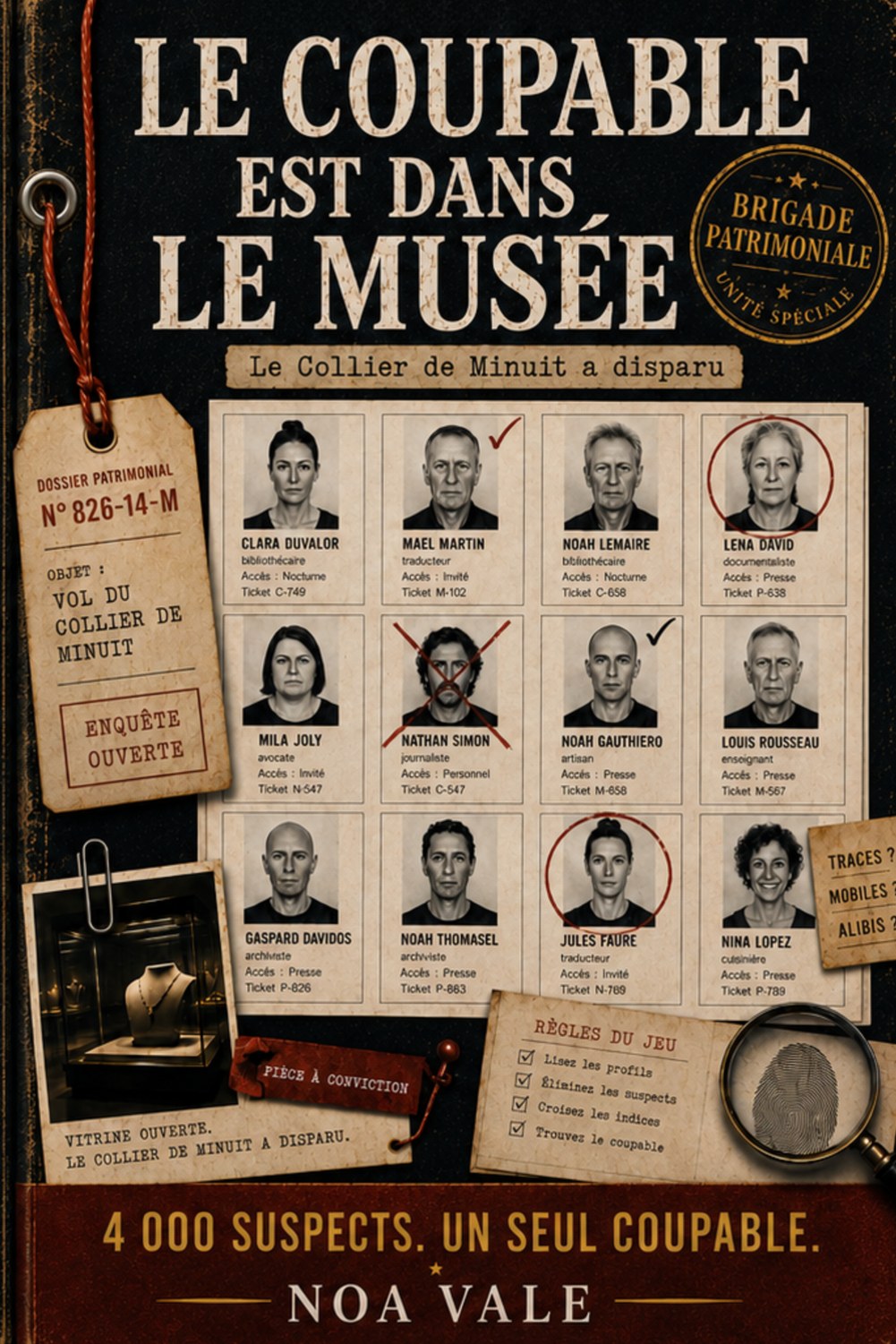 Couverture — Le Coupable est dans le Musée