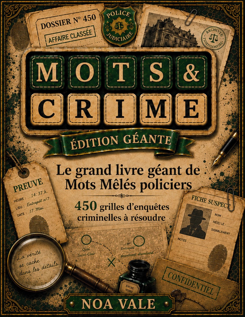Couverture — Mots Crime — Édition Géante