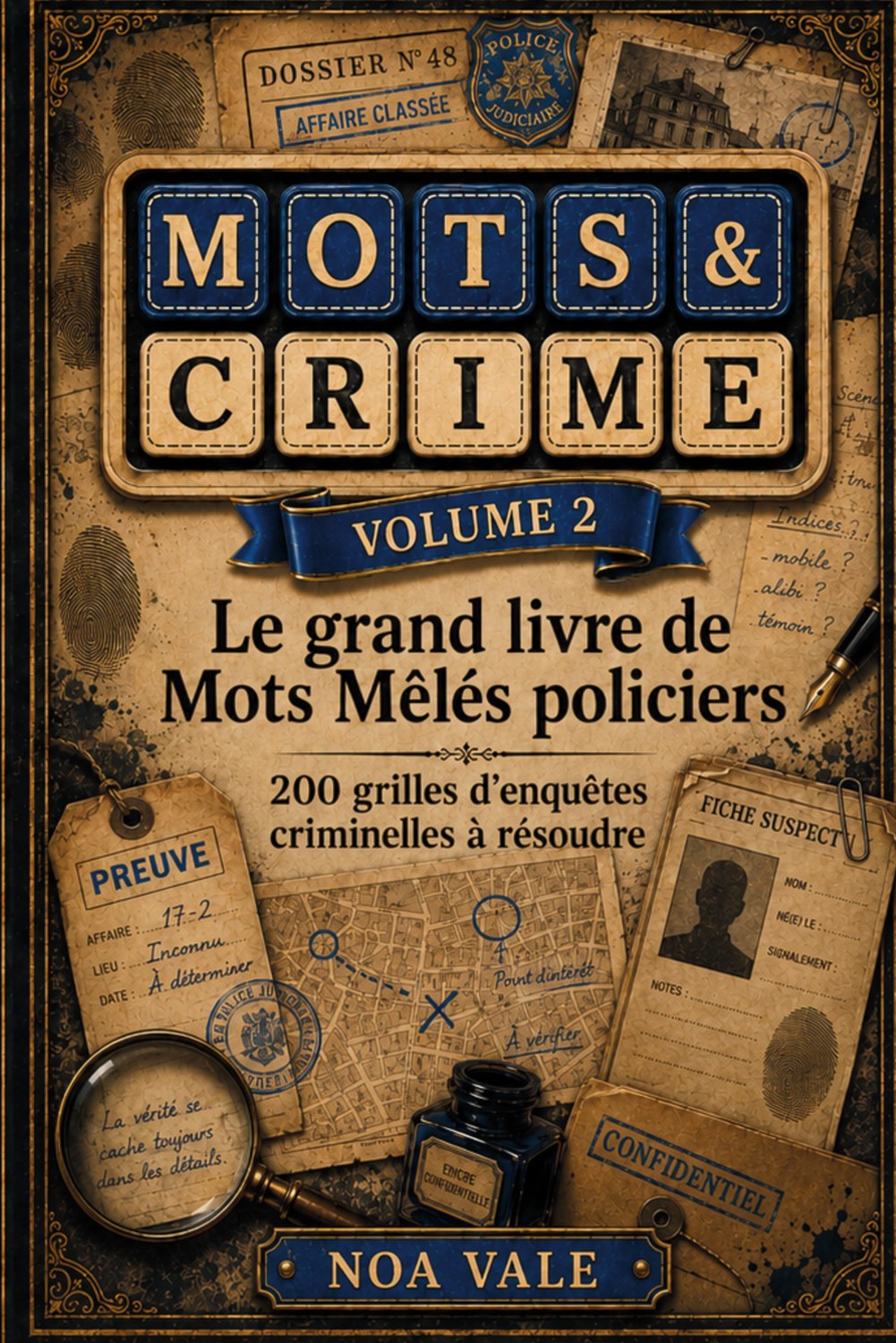 Couverture — Mots Crime — Tome 2