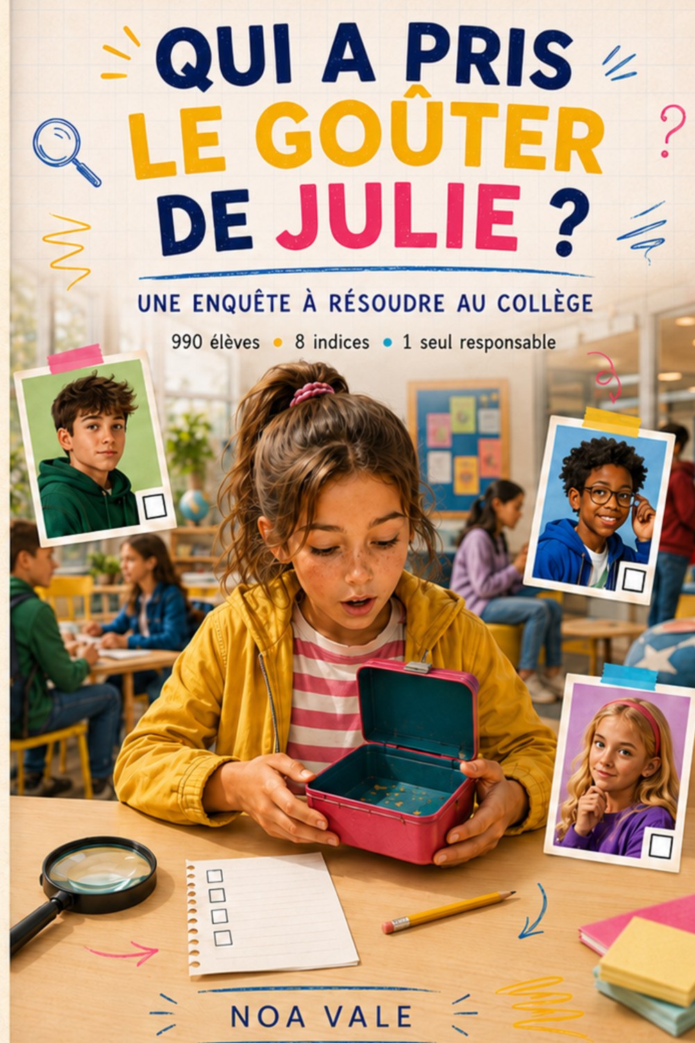Couverture — Qui a pris le goûter de Julie ?