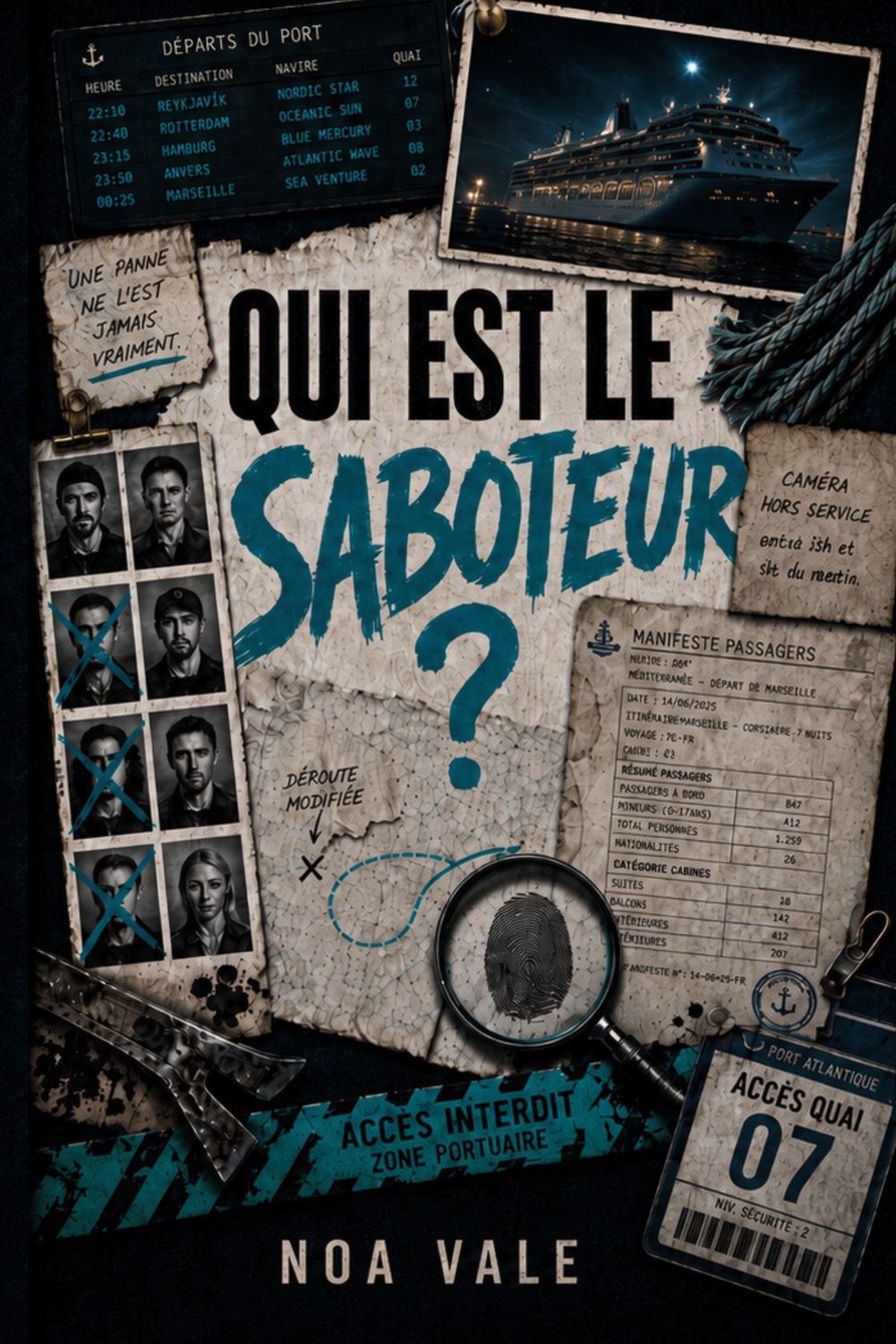 Couverture — Qui est le saboteur ?
